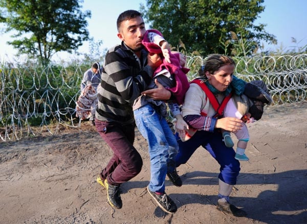 Macaristan'da mülteciler kamptan firar etti