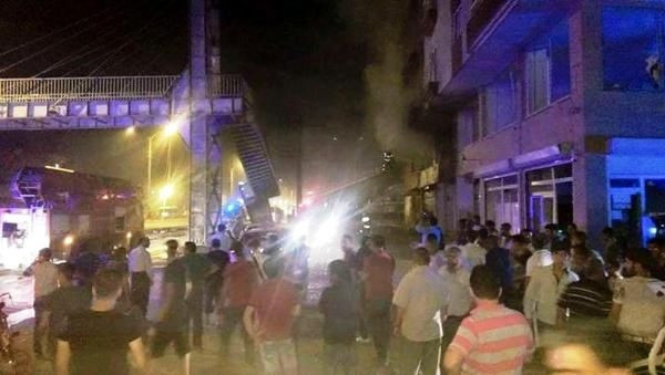PKK'lılar çevik kuvvet midibüsüne roketatarla saldırdı