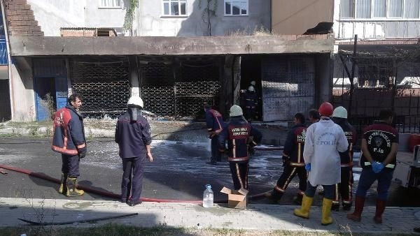 Avcılar'da korku yaratan yangın