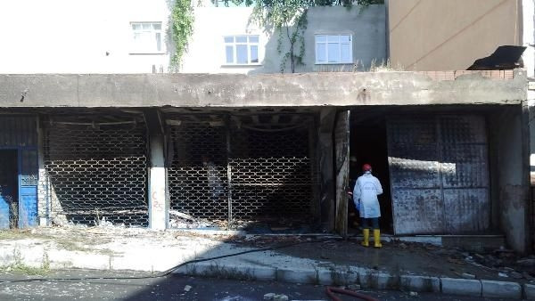 Avcılar'da korku yaratan yangın
