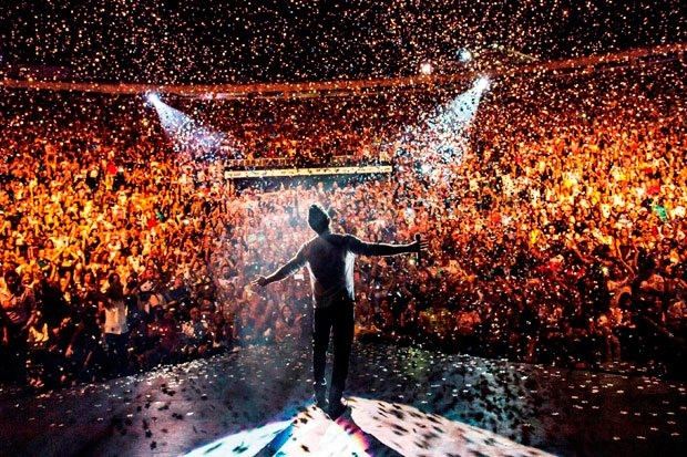 Tarkan, Harbiye'deki üçüncü konserini verdi
