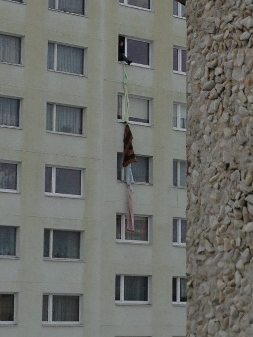 Korku anları kamerada