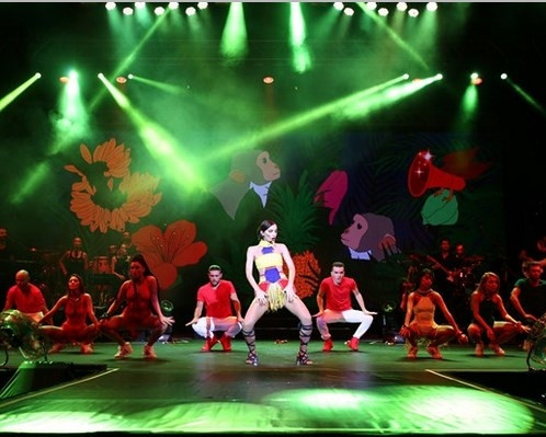 Gülşen Harbiye açıkhava konserinde çoştu
