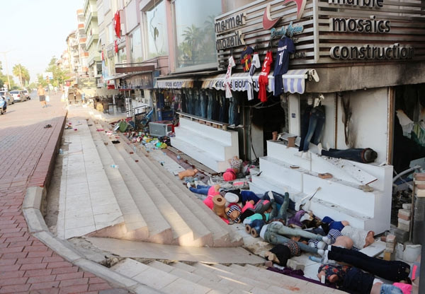 Alanya savaş alanına döndü!