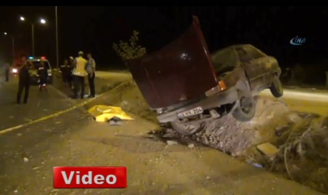 Konya Ereğli ilçesinde trafik kazası