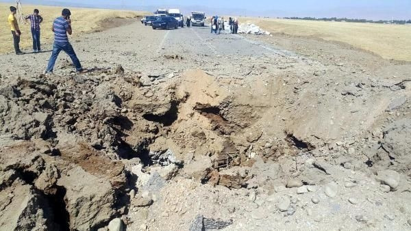 Askeri araca bombalı saldırı