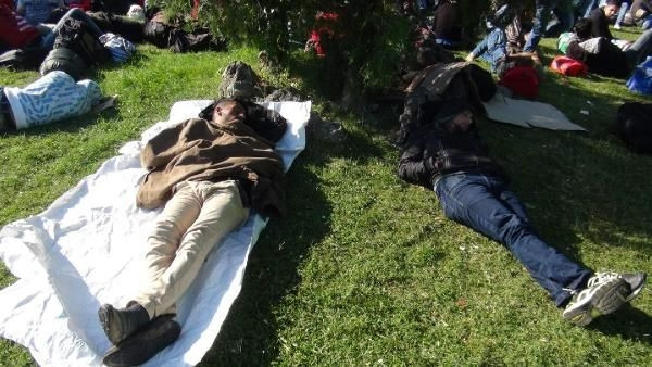 Yürüyerek hayatlarını değiştirmeye çalışıyorlar