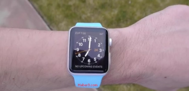 Apple'ın saati düşme testinde