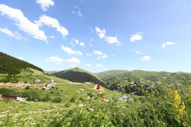 1800 metrede doğayla iç içe bir yaşam alanı