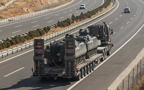 Batı'dan Doğu'ya sevkiyat başladı