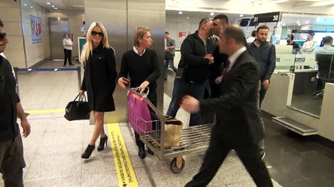 Pamela Anderson Türkiye'ye geldi