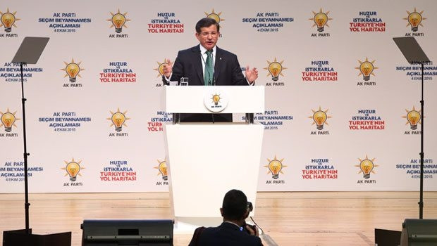 Başbakan Davutoğlu AK Parti'nin seçim vaatlerini açıklıyor