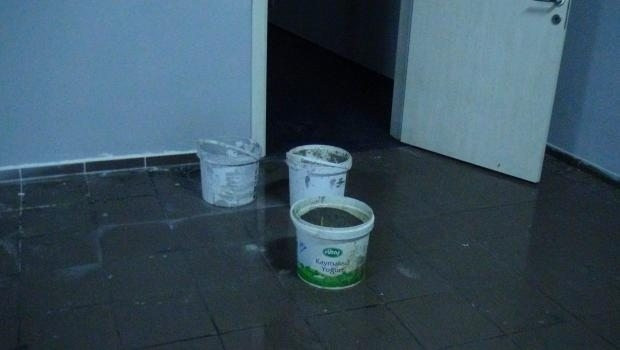 Üsküdar'da 4.5 ay önce açılan spor tesisinde kovalı önlem
