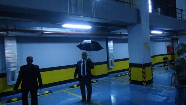 Üsküdar'da 4.5 ay önce açılan spor tesisinde kovalı önlem