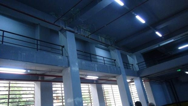 Üsküdar'da 4.5 ay önce açılan spor tesisinde kovalı önlem
