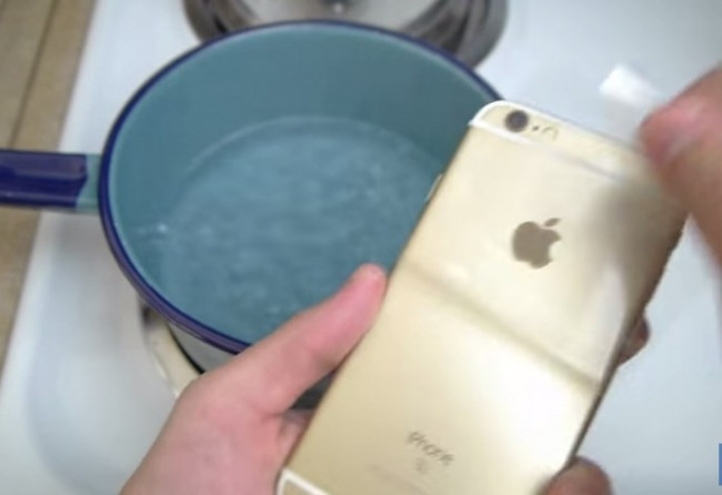 İphone 6S sıcak suya ne kadar dayanıklı?