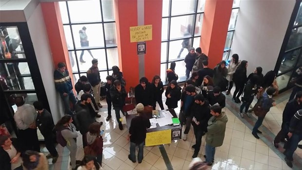 Kocaeli Üniversitesi'nde arbede