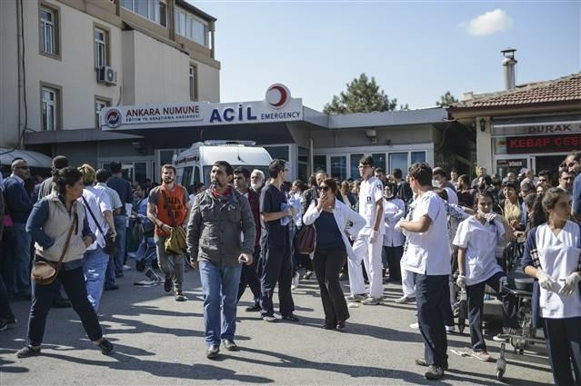 Ankaralılar patlama sonrası kan vermek için acil servislere koştu