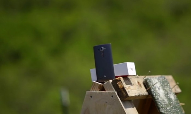 LG G4 uzun namlulu silah testinde