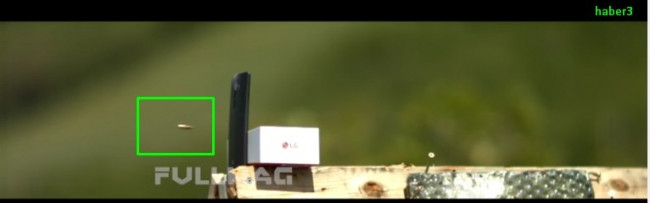 LG G4 uzun namlulu silah testinde