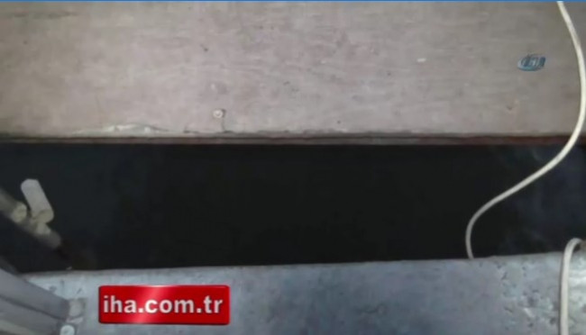 Göle düşen bebek kurtarıldı