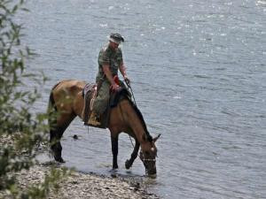 Putin, at üzerinde stres atıyor