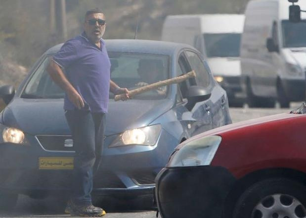 Filistinli şoför İsrailli saldırganı böyle ezdi