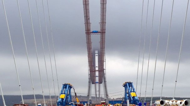 İki yakanın birleşmesine son 535 metre!