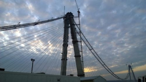 Yavuz Sultan Selim Köprüsü’nde iki yakanın birleşmesine 535 metre