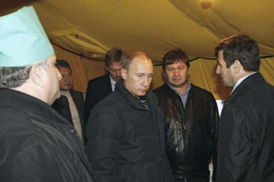Putin camiye gitti !