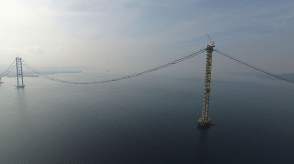 İzmit Körfez Geçiş Köprüsü’nün açılışına 5 ay kaldı