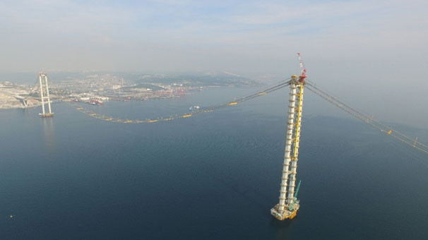 İzmit Körfez Geçiş Köprüsü’nün açılışına 5 ay kaldı