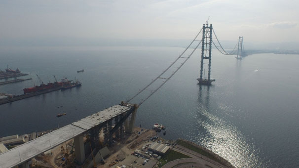 İzmit Körfez Geçiş Köprüsü’nün açılışına 5 ay kaldı