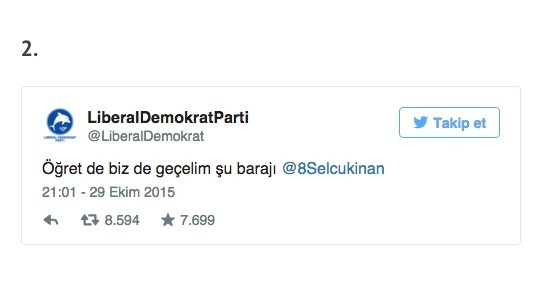O parti öyle bir tweet attı ki...