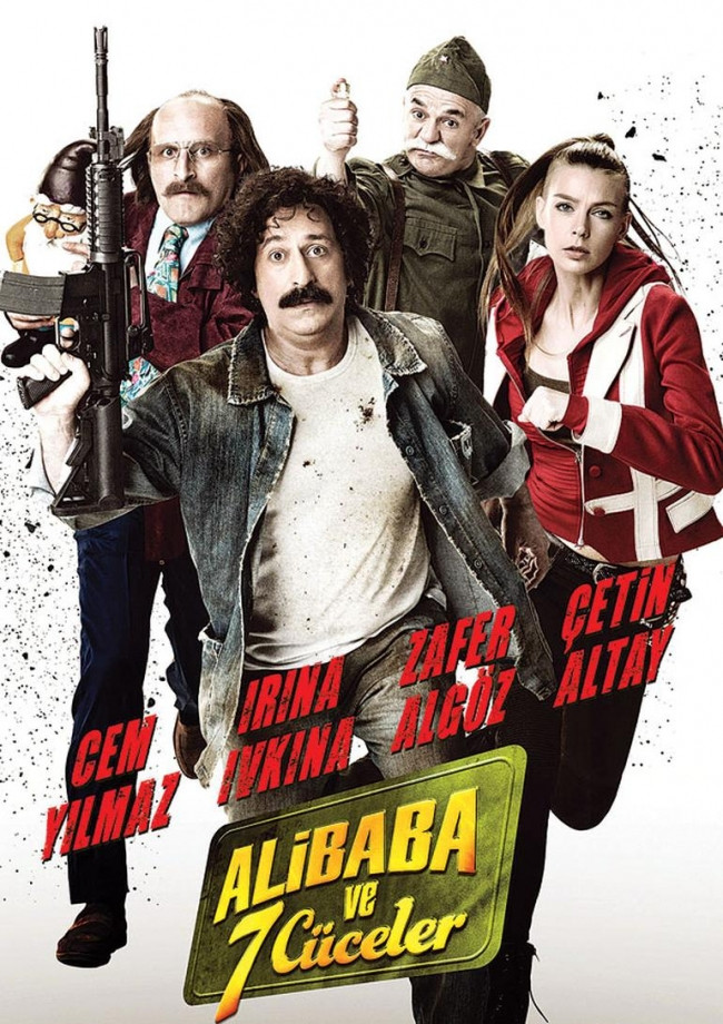 Cem Yılmaz yeni filmi 'Ali Baba ve 7 Cüceler'in reklamını yapt