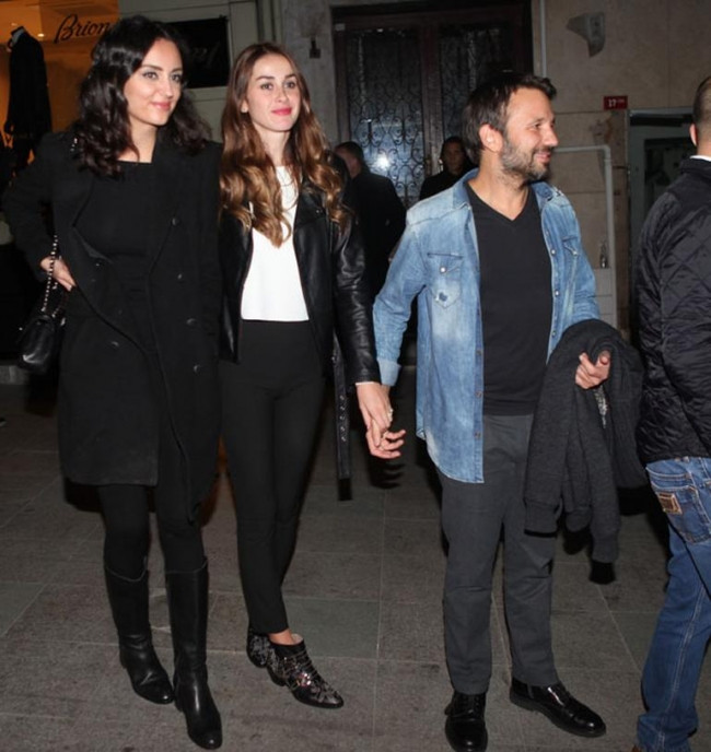 Özlem Yıldız ve sevgilisi Öncü Sönmez gecelerde