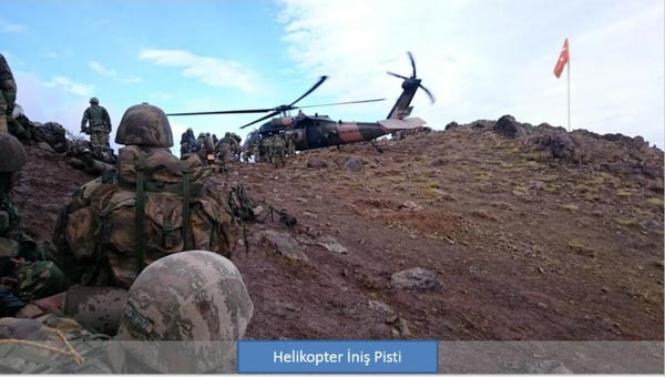 Dağlıca’da 40 gün süren operasyon böyle görüntülendi