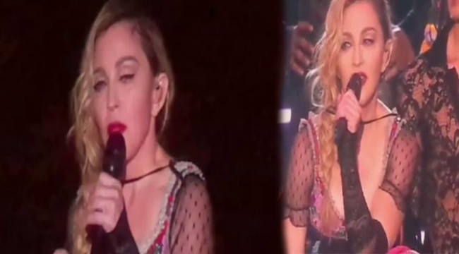 Madonna Paris’e ağladı