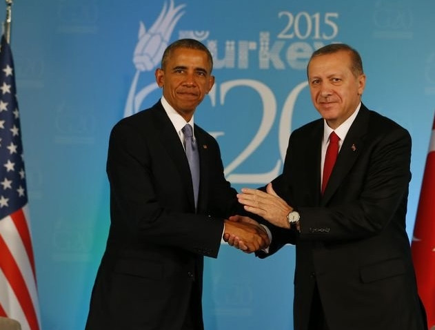 Obama Erdoğan görüşmesinden kareler
