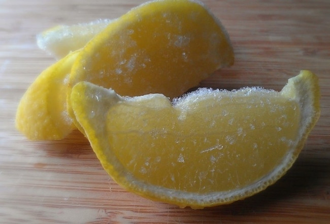 Donmuş limon mucizesi
