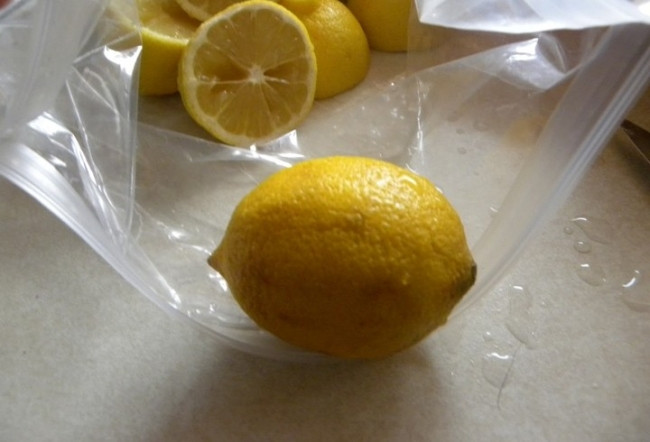 Donmuş limon mucizesi