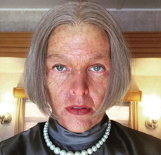 Milla Jovovich de yaşlandı