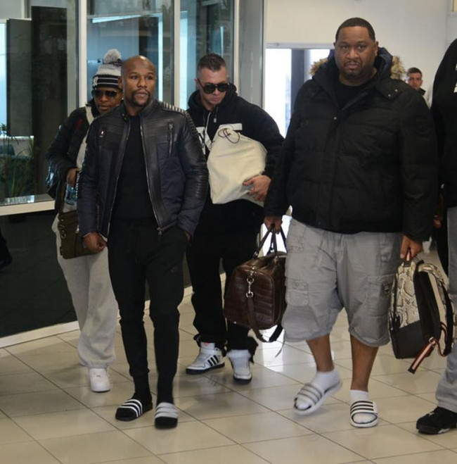 Boks şampiyonu Floyd Mayweather İstanbul'da