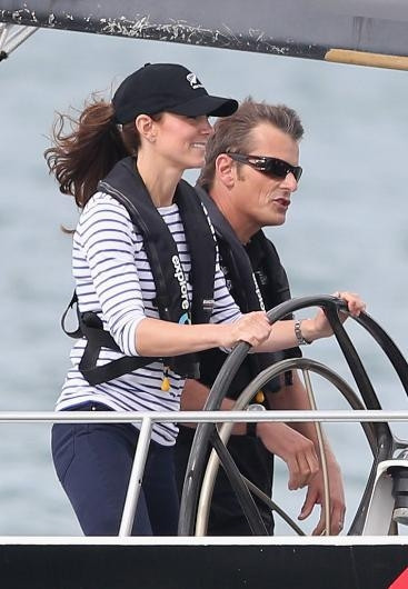 Kate Middleton da bazen dağınık yakalanabiliyor