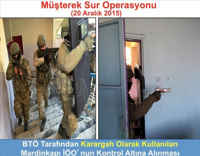 Sur'daki terör operasyonundan sonra kareler