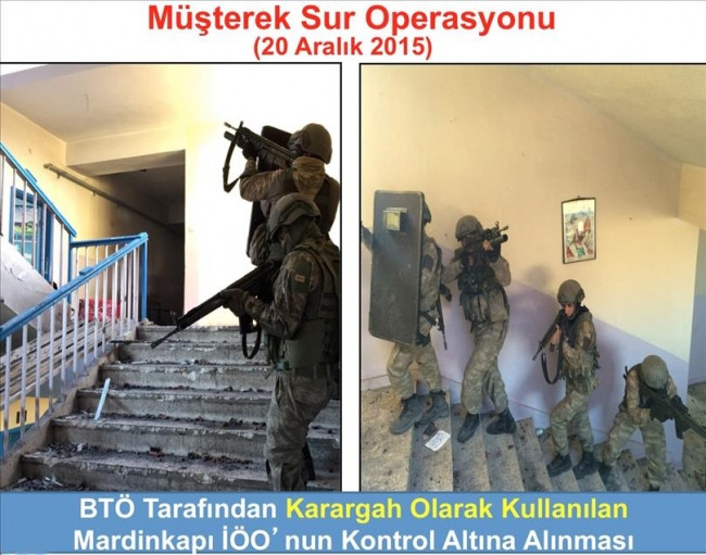 Sur'daki terör operasyonundan sonra kareler