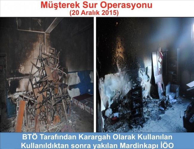 Sur'daki terör operasyonundan sonra kareler