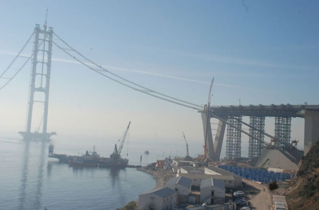 İzmir otoyolu projesinde çalışmalar devam ediyor