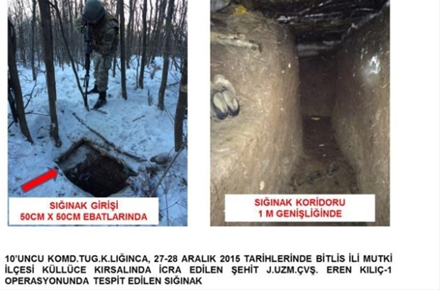 Terör örgütü sığınağından Kürtçe İncil çıktı