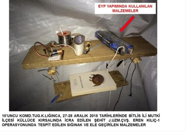 Terör örgütü sığınağından Kürtçe İncil çıktı